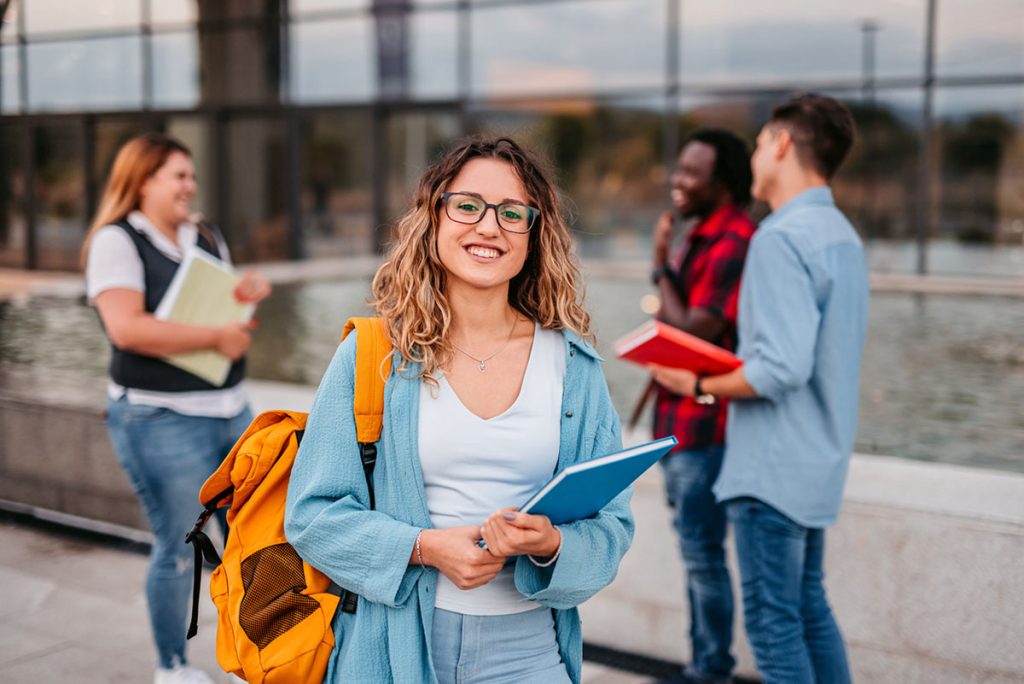 Étudiants de Formation'Optic en pleine vie étudiante